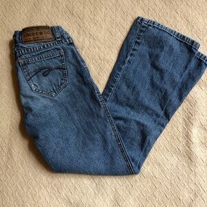 Vintage Limited Too Distressed Boot Cut 8 Slim Girls Denim Jeans